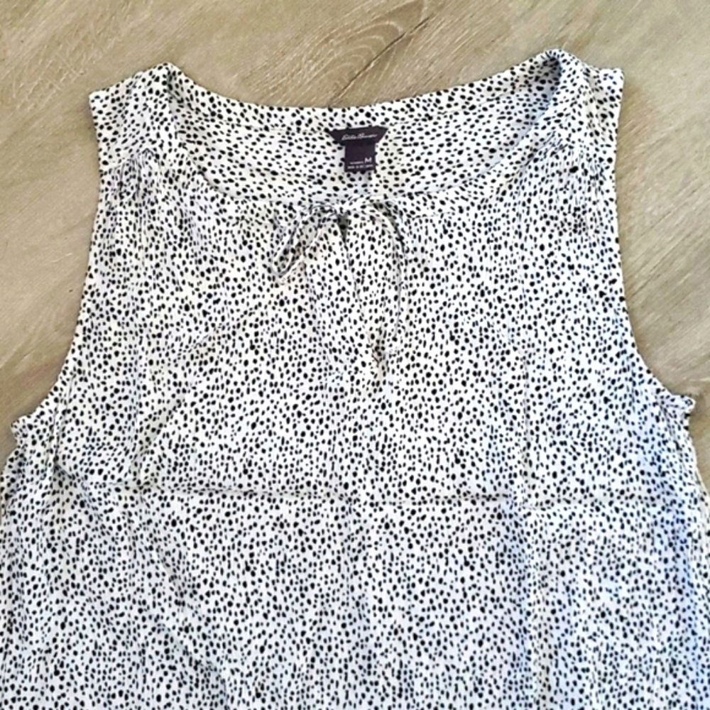 Eddie Bauer Packable Tie-Neck Tank Top - Picture 3 of 6